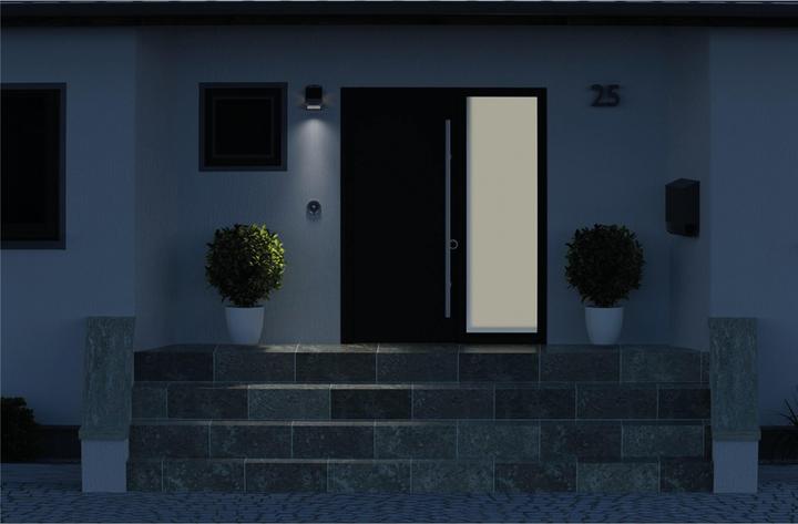Image du produit Goobay Applique murale solaire à LED (220 lm, IP65)