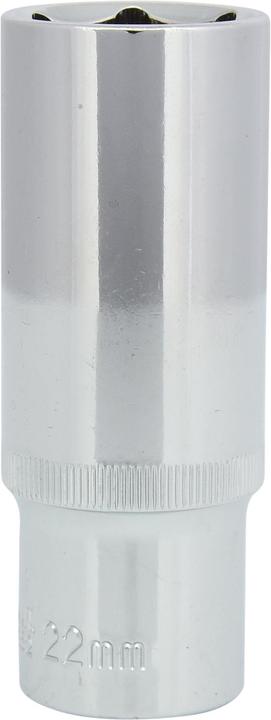 Produktbild KS Tools 1/2" CHROMEplus Sechskant-Stecknuss lang (22 mm)