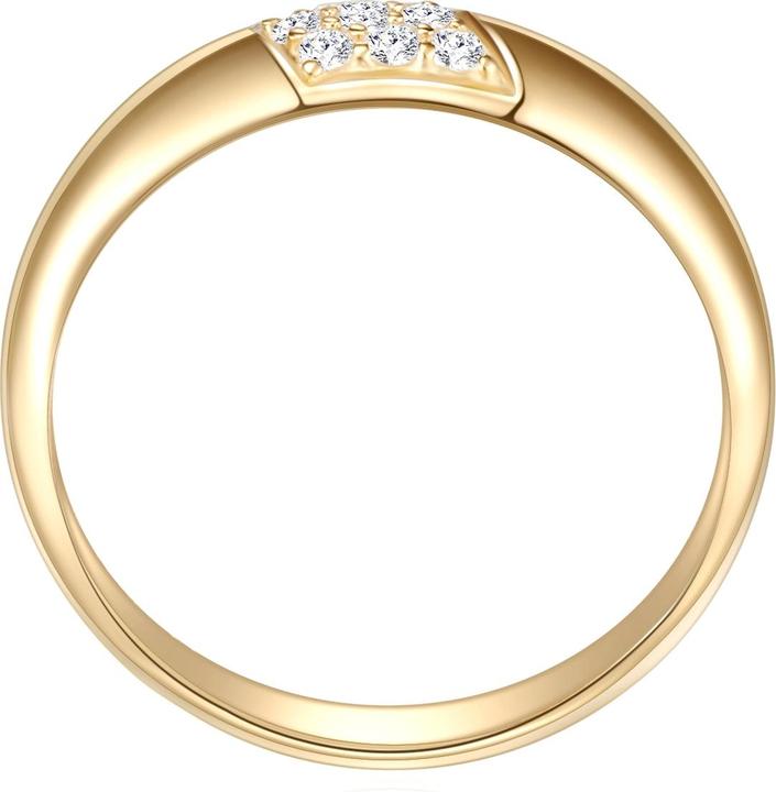 Image du produit Rafaela Donata Femme argent sterling zirconium or jaune - 11404 (56, Argent 925)