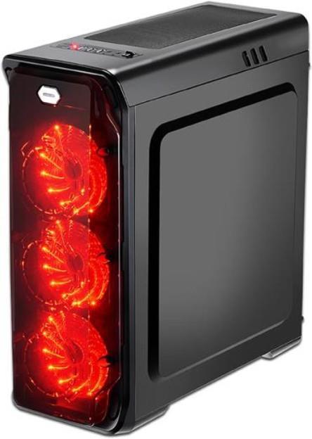 Produktbild LC-Power LC-988B - Red Typhoon (mATX, Mini-ITX, ATX)