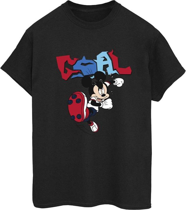 Disney Mickey Mouse Goal Striker Pose TShirt (XXL)