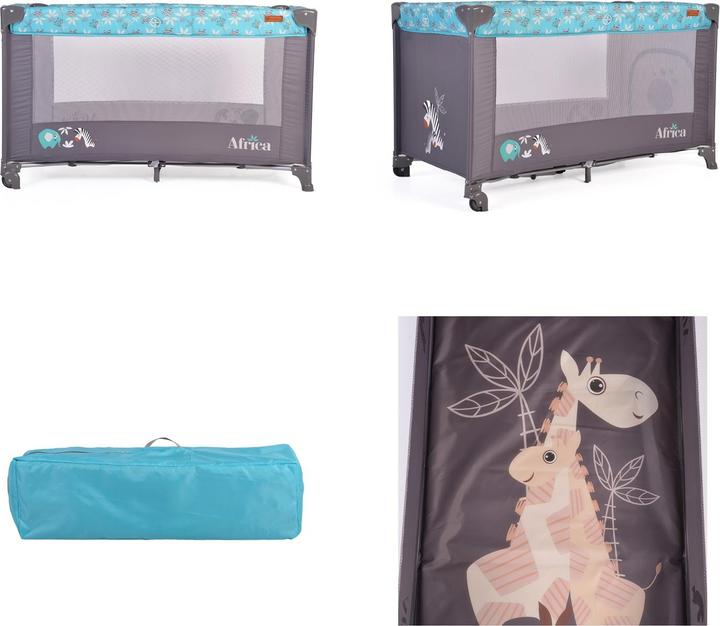 Actual product image Cangaroo Travel cot Africa