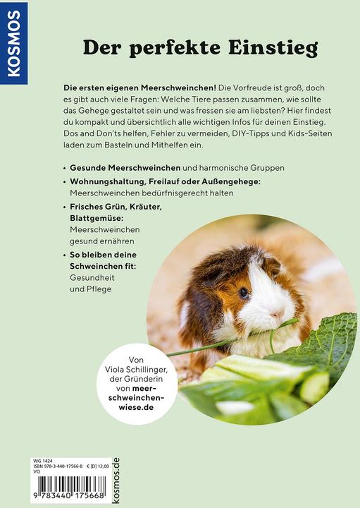 Actual product image Kosmos Meerschweinchen (German, Viola Schillinger, 2023)