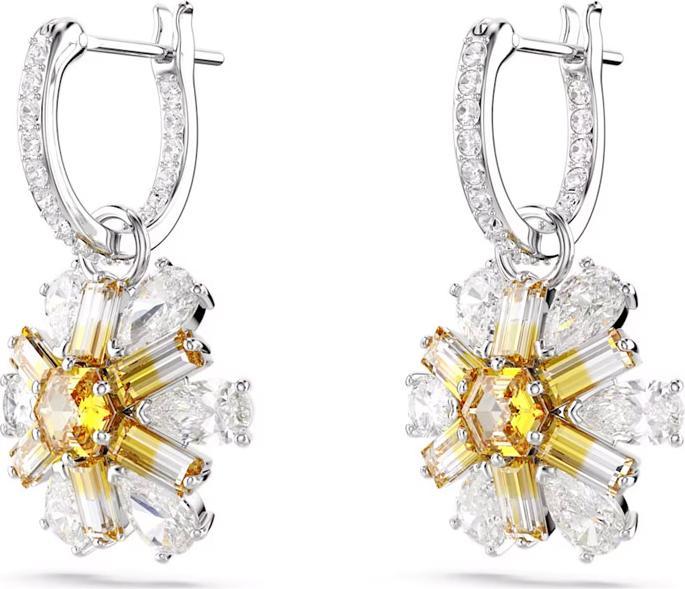 Image du produit Swarovski Idyllia Drop Boucles d'oreilles Fleur Jaune (Métal Swarovski)