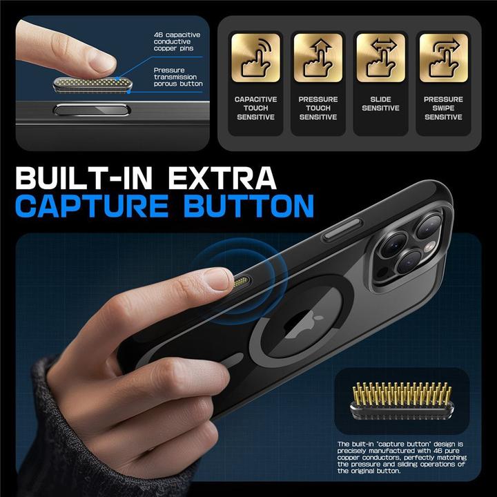 Produktbild Supcase Ub Mag Magsafe Iphone 16 Pro Black (Apple iPhone 16 Pro)