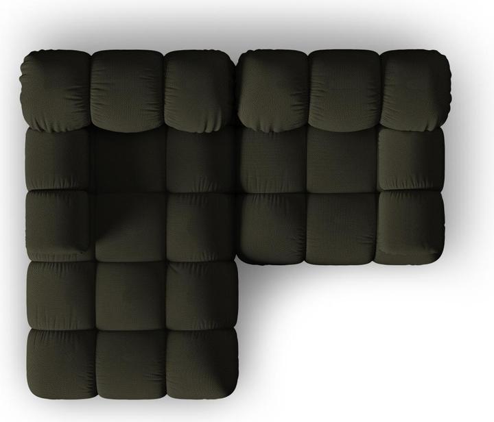 Actual product image Micadoni Modular Left Corner Sofa, "Bellis", 3 Seats, 188x155x70Made in Europe (Corner sofa)