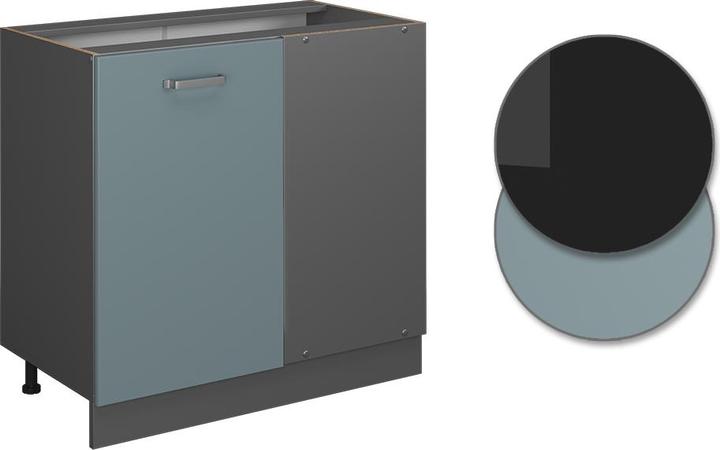Produktbild Vicco Eckunterschrank R-Line (86 x 60 x 81.5 cm)