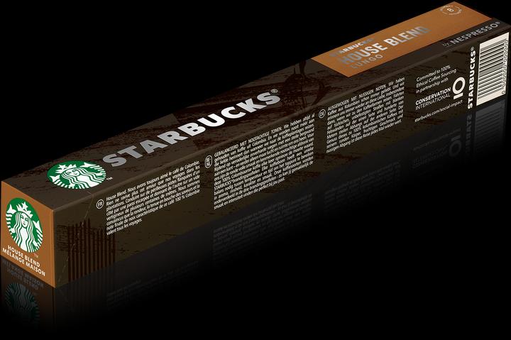 Image du produit Starbucks House Blend by Nespresso Medium Roasts (10 x Port.)