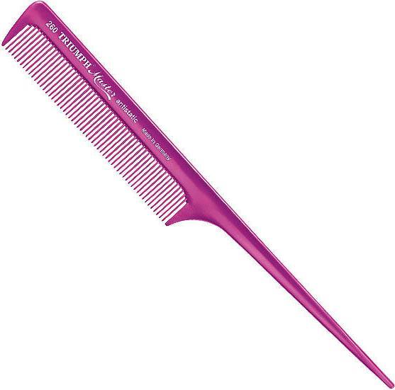 Actual product image Triumph Master Handle comb antistatic lilac