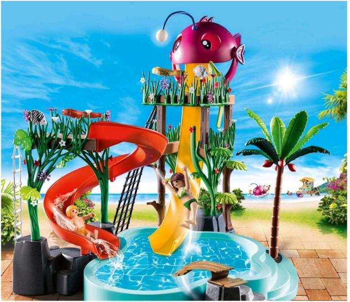 Image du produit Playmobil Aqua Park avec toboggans (70609, Playmobil Family Fun)