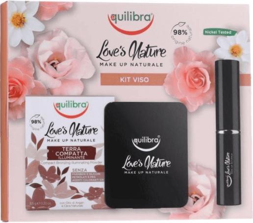 Actual product image APS Equilibra, Loves Nature Facial Set: 8.5 g bronzer + powder application 1 piece (Set)