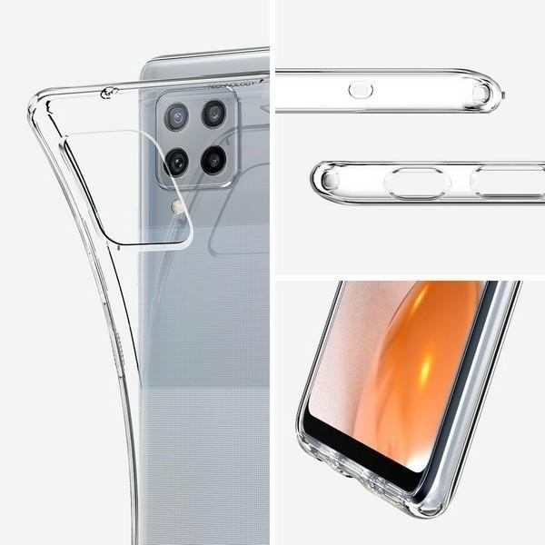 Actual product image Spigen ACS02114 - Cover - Samsung - Galaxy A42 5G - 16.8 cm (6.6 inches) - Transparent (Samsung Galaxy A42 5G)