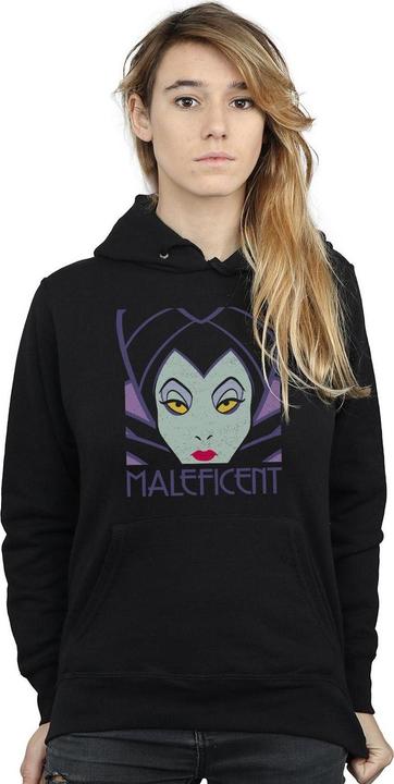 Disney Maleficent Cropped Head Kapuzenpullover (L)