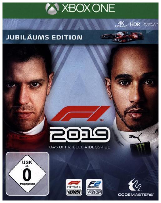 Immagine prodotto Codemasters F1 2019,Jubil.Ed.XbO.1032657 (Xbox One S, DE)