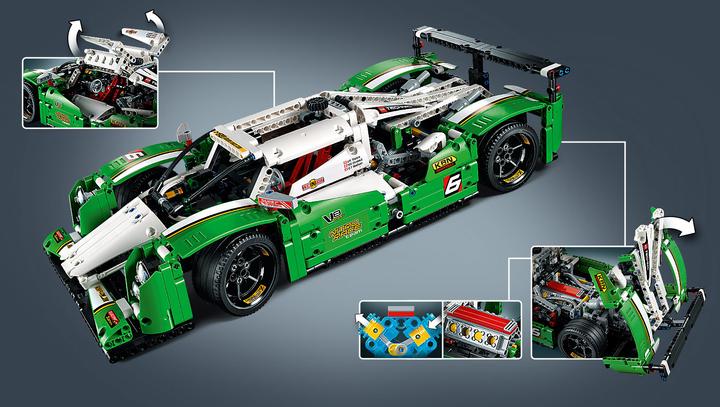 Actual product image LEGO Technic 24 Hours Race Car (42039, LEGO Technic, LEGO Rare Sets)