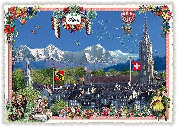 Produktbild Edition Tausendschön Postkarte / Bern