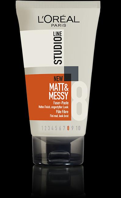 Actual product image L'Oréal Paris Studio Line Matt and Messy (Hair gel, 150 ml)