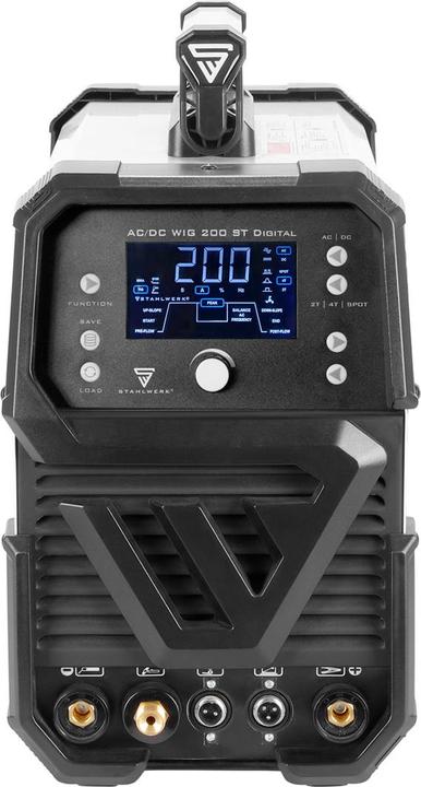 Produktbild Stahlwerk Schweissgerät AC/DC WIG 200 ST Digital Vollausstattung 200 A WIG & MMA