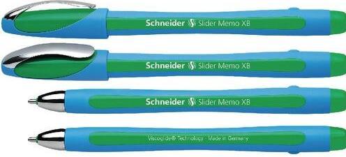 Produktbild Schneider Kugelschreiber Slider Memo (Grün, Blau, 1 x)