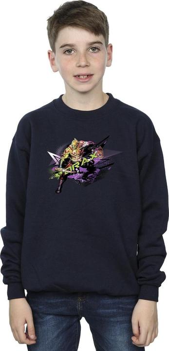 Actual product image Boys Guardians Of The Galaxy Abstract Drax Sweatshirt (140, 146)
