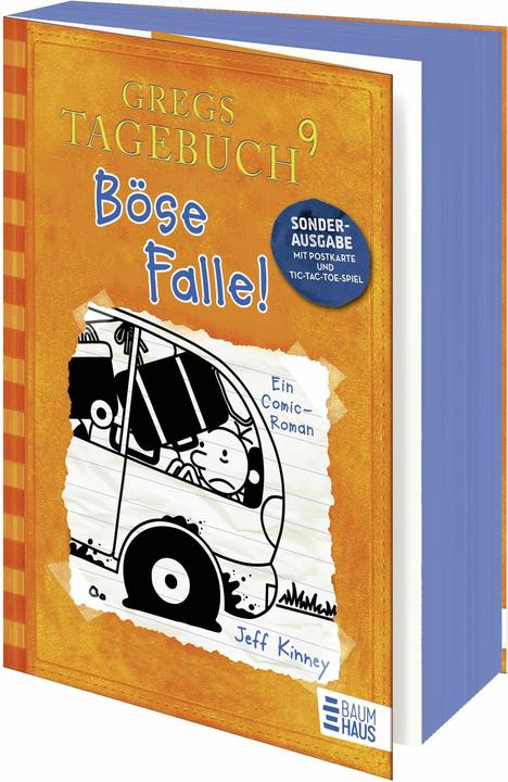 Produktbild Gregs Tagebuch 9 - Böse Falle! (Deutsch, Jeff Kinney, Dietmar Schmidt, 2025)