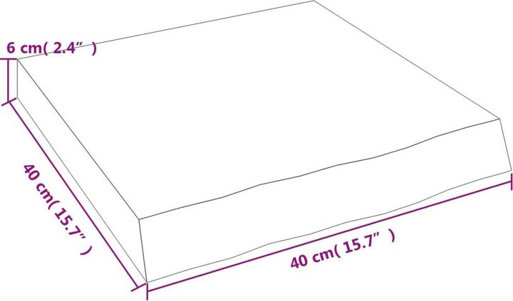 Image du produit VidaXL Emerald (40 x 40 x 6 cm)