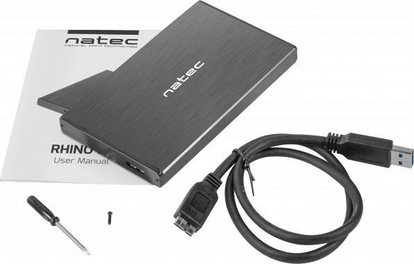 Productafbeelding Natec NKZ-0941 Opslagschijfbehuizing HDD / SSD-behuizing 2,5 inch (2.5")