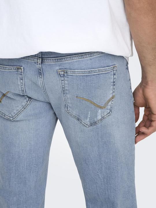Produktbild Only & Sons Slim Fit Niedrige Taille Jeans Slim Fit Jeans (W29/L30)