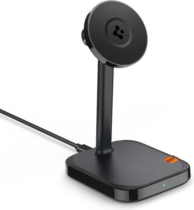 Actual product image Spigen ArcField PF2100 Stand with MagSafe Charger - Black (20 W)