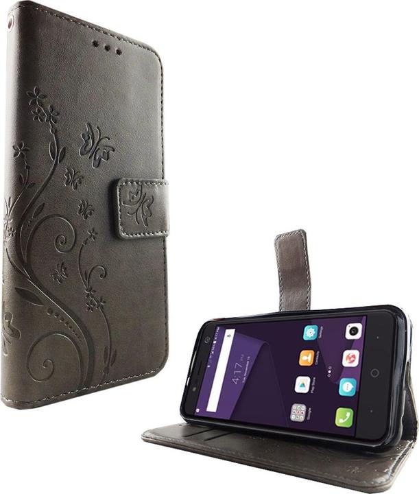 Produktbild König Design Hülle Handy Schutz für ZTE Blade V8 Lite Case Cover Tasche Wallet Etui Bumper (ZTE Blade V8 Lite)