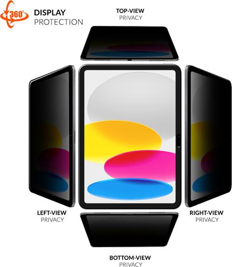 Eiger Mountain Black Privacy 360 (1 Piece, iPad 2025 (11th gen), iPad 10.9 (2022))