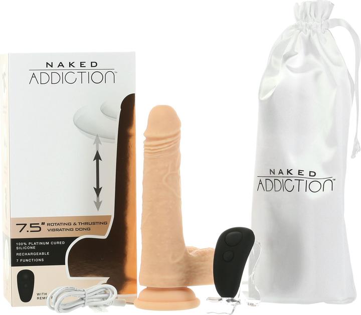 Produktbild Naked Addiction Realistischer rotierender Dildo mit Fernbedienung