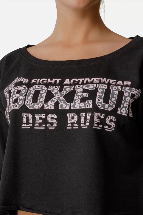 Actual product image Boxeur des Rues Loose Fit Cropped Sweatshirt (M)