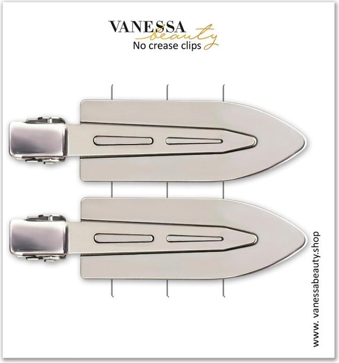 Immagine prodotto Vanessa Beauty Clip senza cuciture - Set d'argento (Elastico per capelli, Decorazioni)