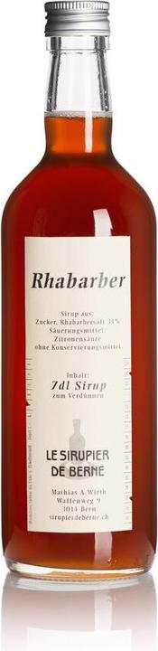 Produktbild Sirupier de Berne Rhabarber Sirup 70 cl Le Flaschendepot Fr. 1.- (1 x 70 cl)