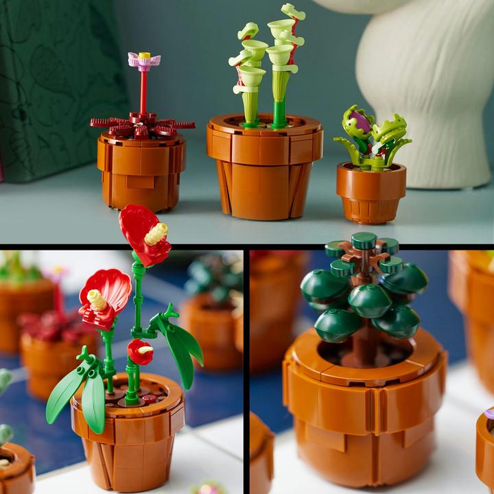 Actual product image LEGO Mini plants (10329, LEGO Icons, LEGO Botanical)