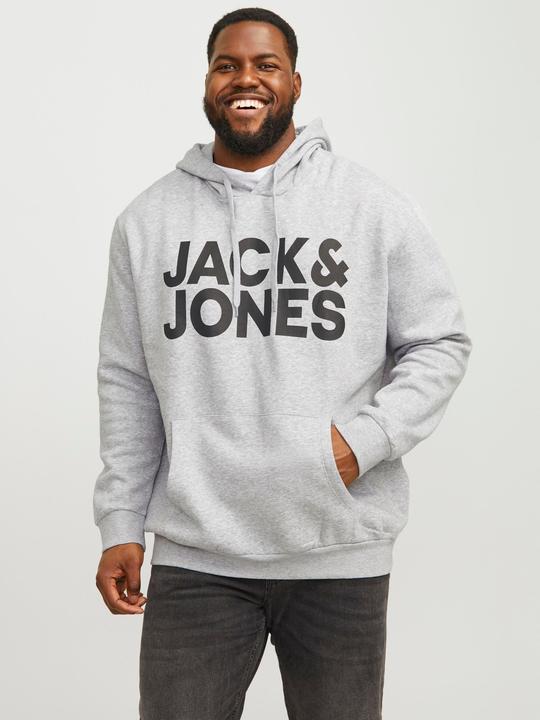Produktbild Jack & Jones Basic Logo Plus Size Hoodie (XXL, 4XL)
