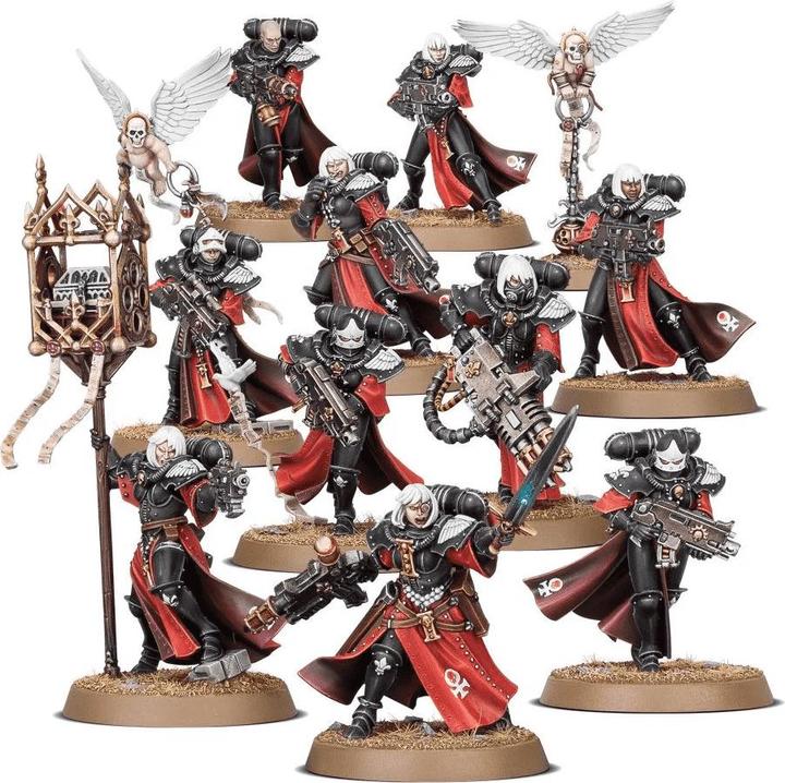 Actual product image Games Workshop Warhammer 40k - Adepta Sororitas Battle Sisters Squad (Plastic)