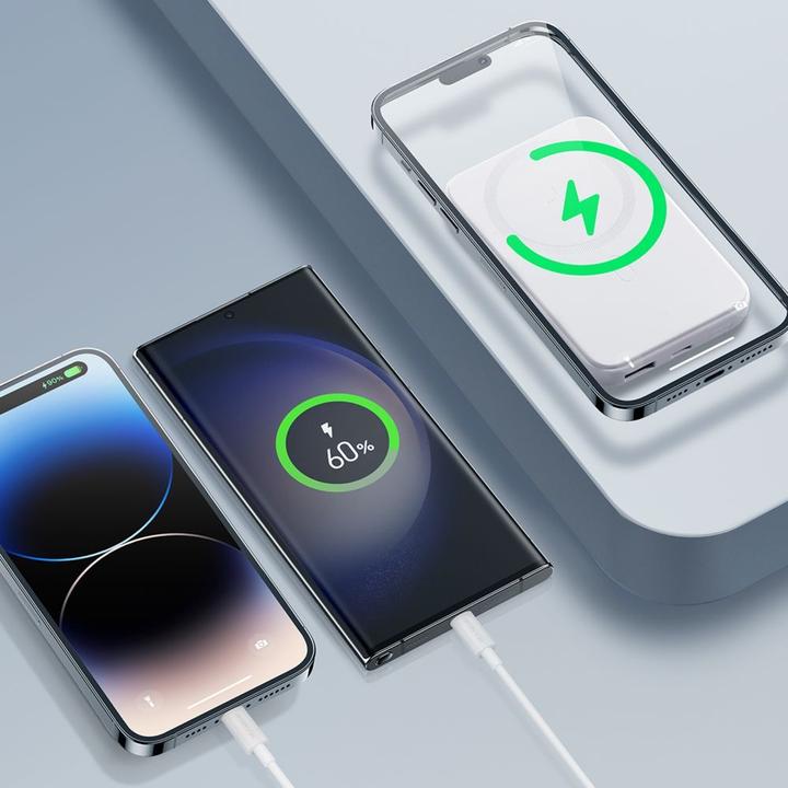 Immagine prodotto Joyroom Mini magnetico (10000 mAh, 20 W, 15 Wh)
