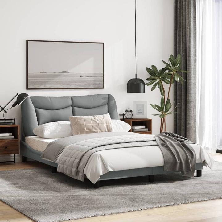 Image du produit VidaXL Cadre de lit avec tissu LED (120 x 200 cm)