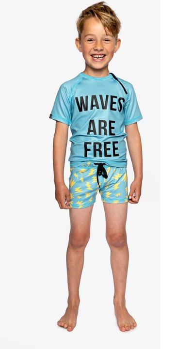 Image du produit Beach & Bandits Maillot de bain UV Waves are free (140, 146)