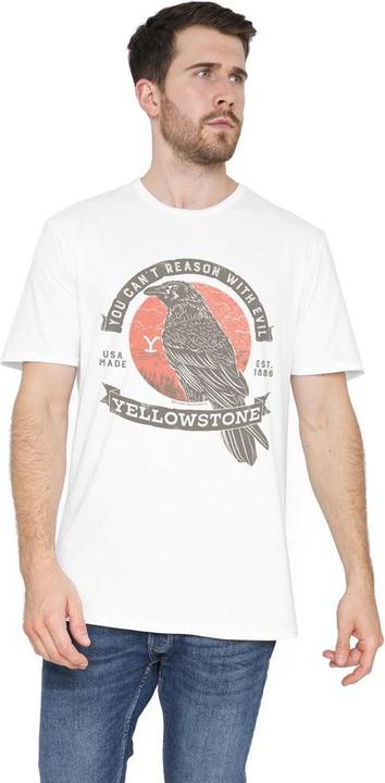 Immagine prodotto Yellowstone Evil Maglietta Uccello Uomo (4XL)