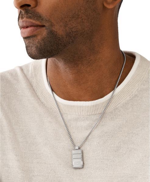 Immagine prodotto Emporio Armani Collana con logo dell'aquila (Acciaio inossidabile)