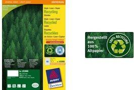Produktbild Avery Recycling Universal-Etiketten