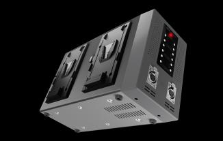 Actual product image Newell BP-4CHT 4-way charger for V-Mount batteries (Camera battery charger)