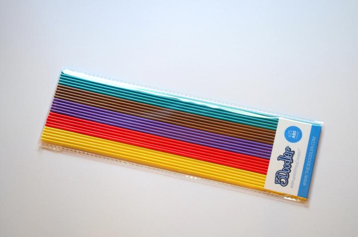 Actual product image 3Doodler 25 ABS filaments MIX Hipster Hues