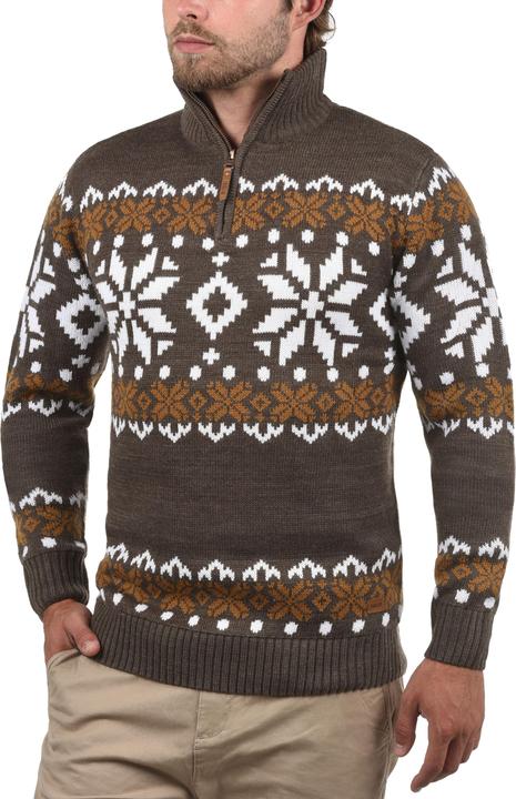 Immagine prodotto Solid Norwin Maglione In Maglia Grossa Pullover Con Collo Alto (S)