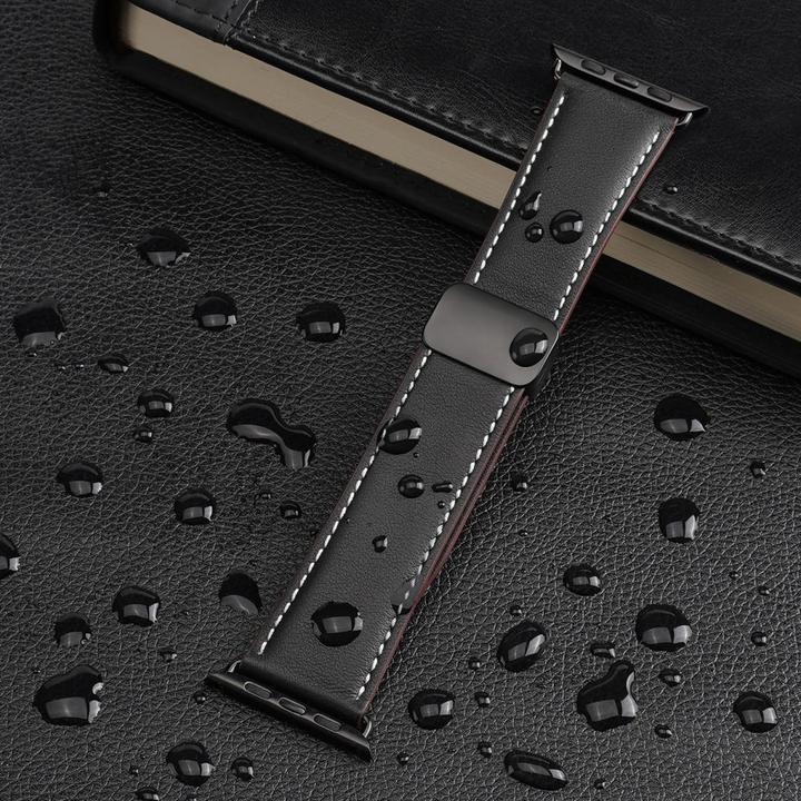 Actual product image Dux Ducis YA bracelet (42 mm, 44 mm, 45 mm, 49 mm, Genuine leather)