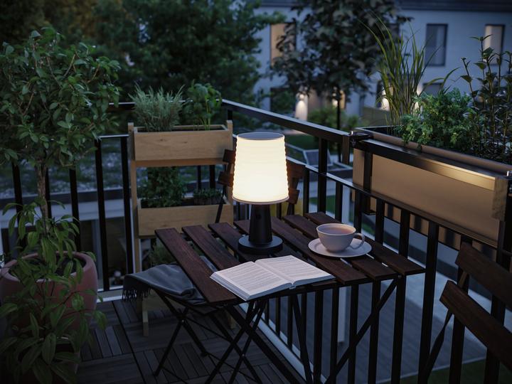 Actual product image Paulmann Solar table lamp Ilanga (320 lm, IP44)