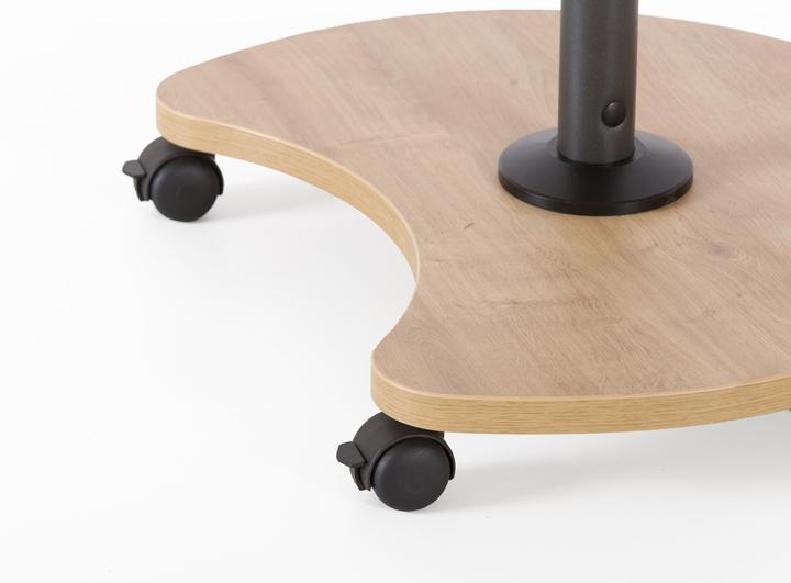 Produktbild Berec Flipchart Design Mobil NAT0618 Holz auf Rollen 69x195cm (69 x 195 cm)